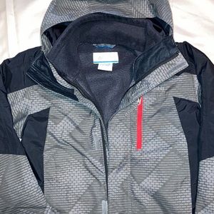 Columbia size 8 boys interchange coat